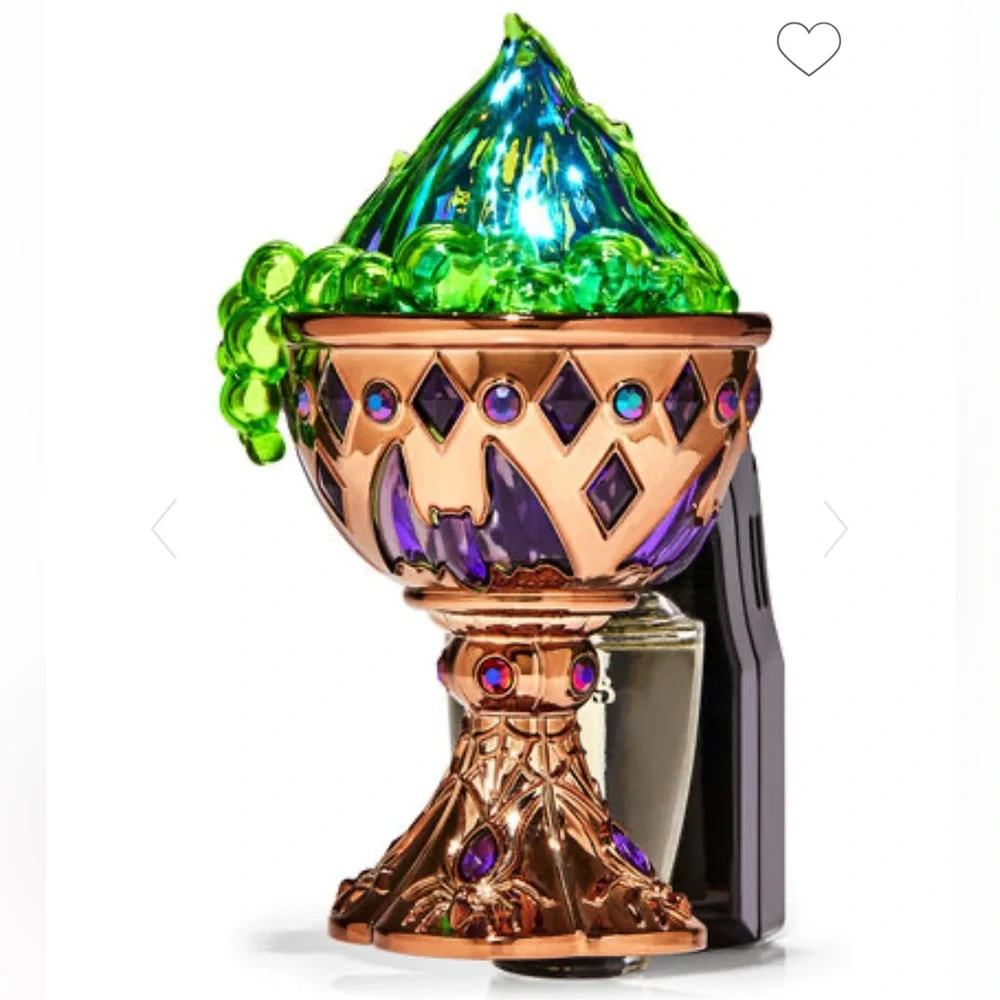 BATH AND BODY WORKS GHOSTLY GOBLET PROJECTOR NIGHTLIGHT WALLFLOWER PLUG